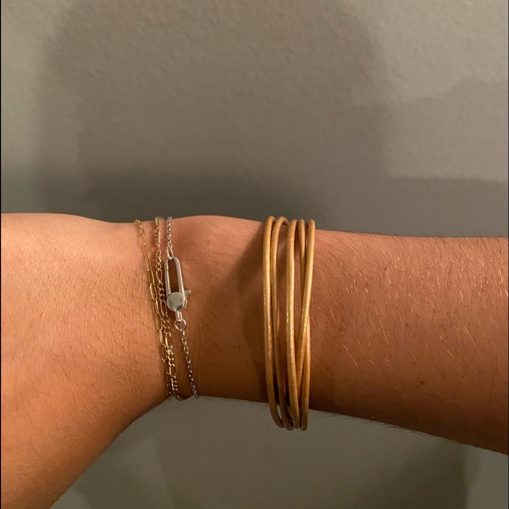 stacked bracelet